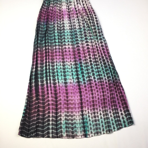 Lovers + Friends tie dye criss-cross maxi dress S - Picture 5 of 7